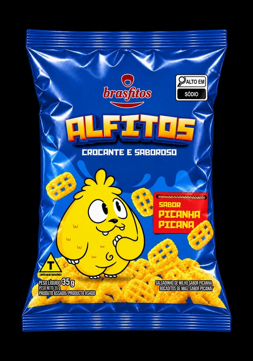 Embalagem Alfitos Picanha · 35 g