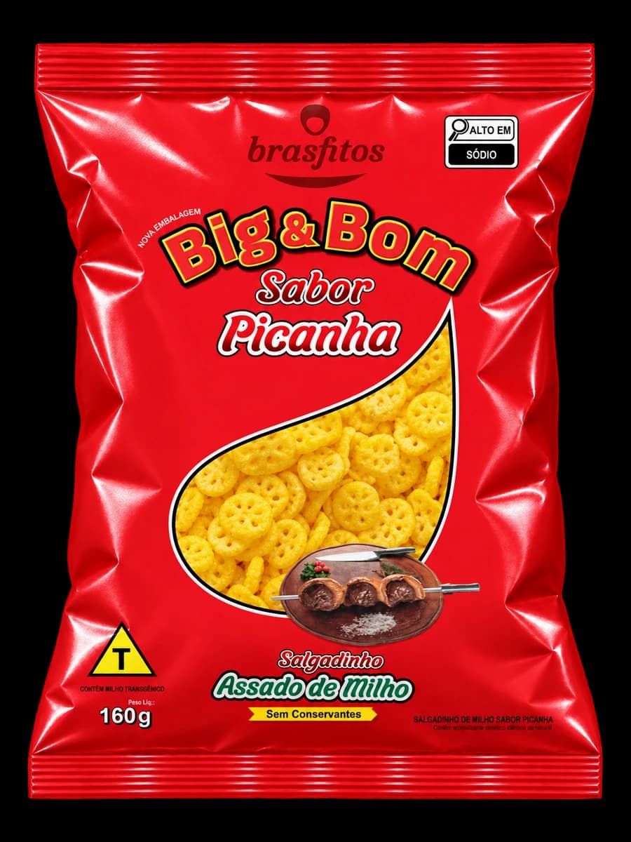 Embalagem Big & Bom Picanha · 160 g