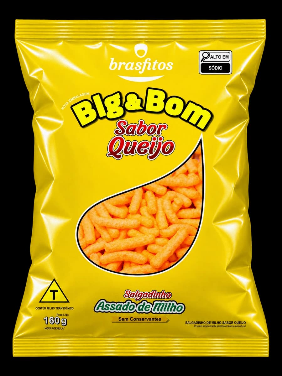Embalagem Big & Bom Queijo · 160 g