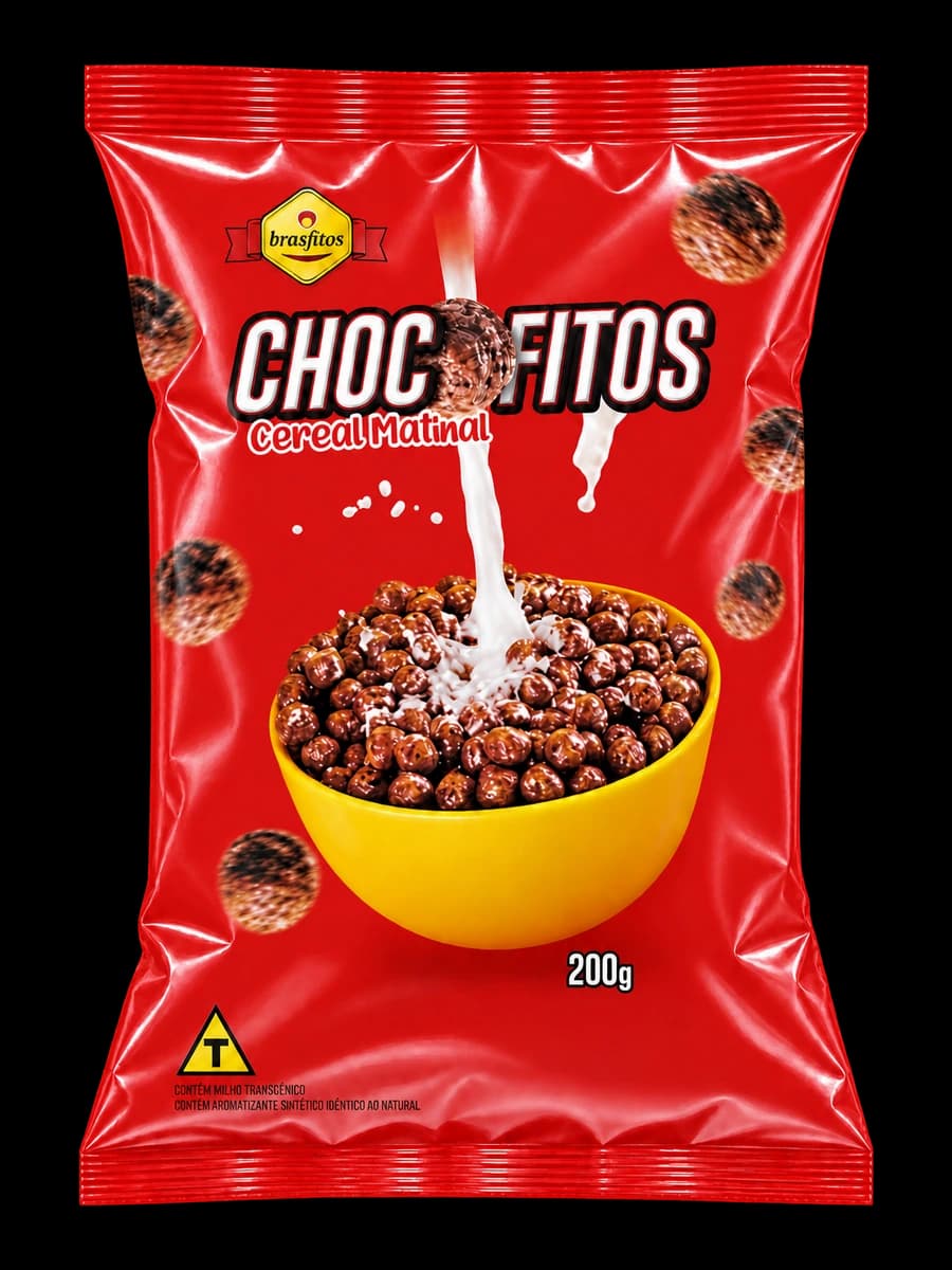 Embalagem Chocofitos Chocolate · 200 g