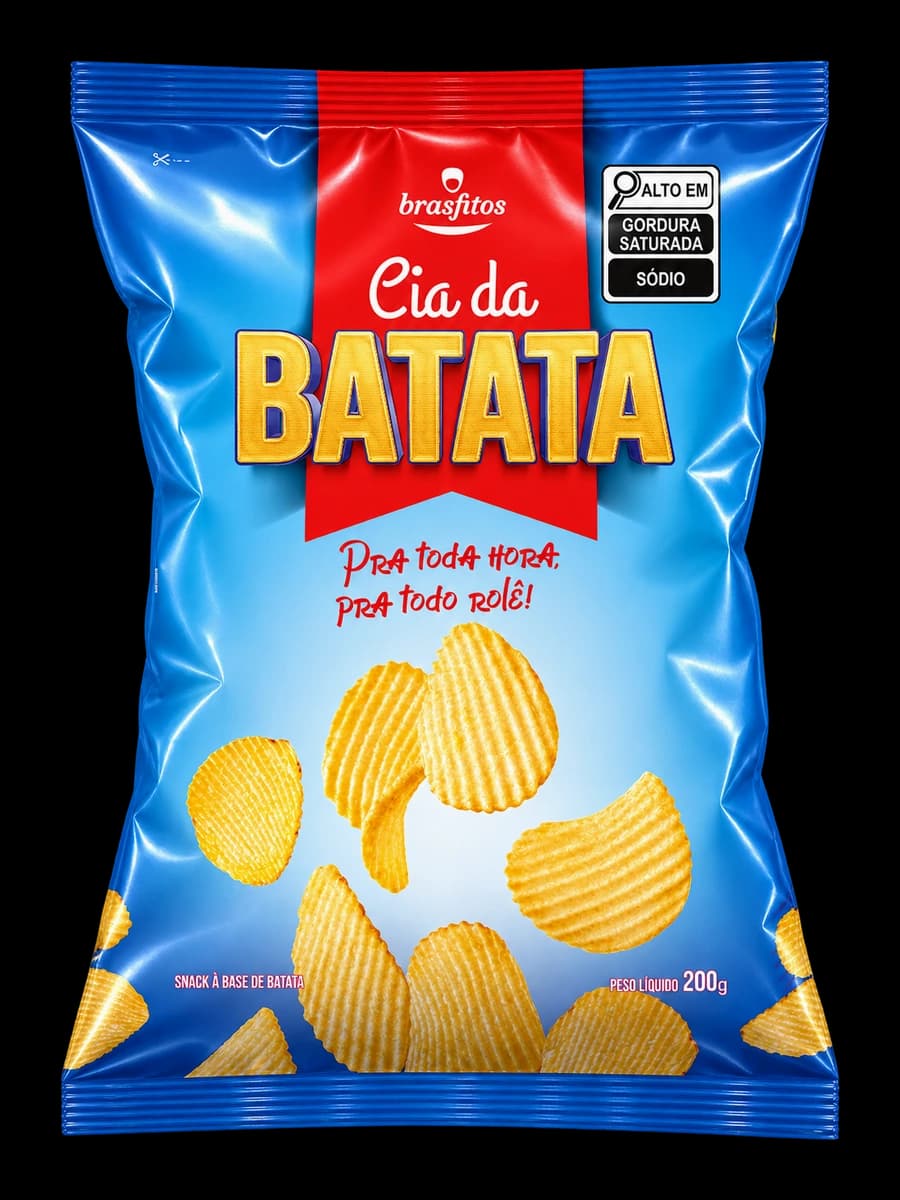 Embalagem Cia da Batata Original · 200 g