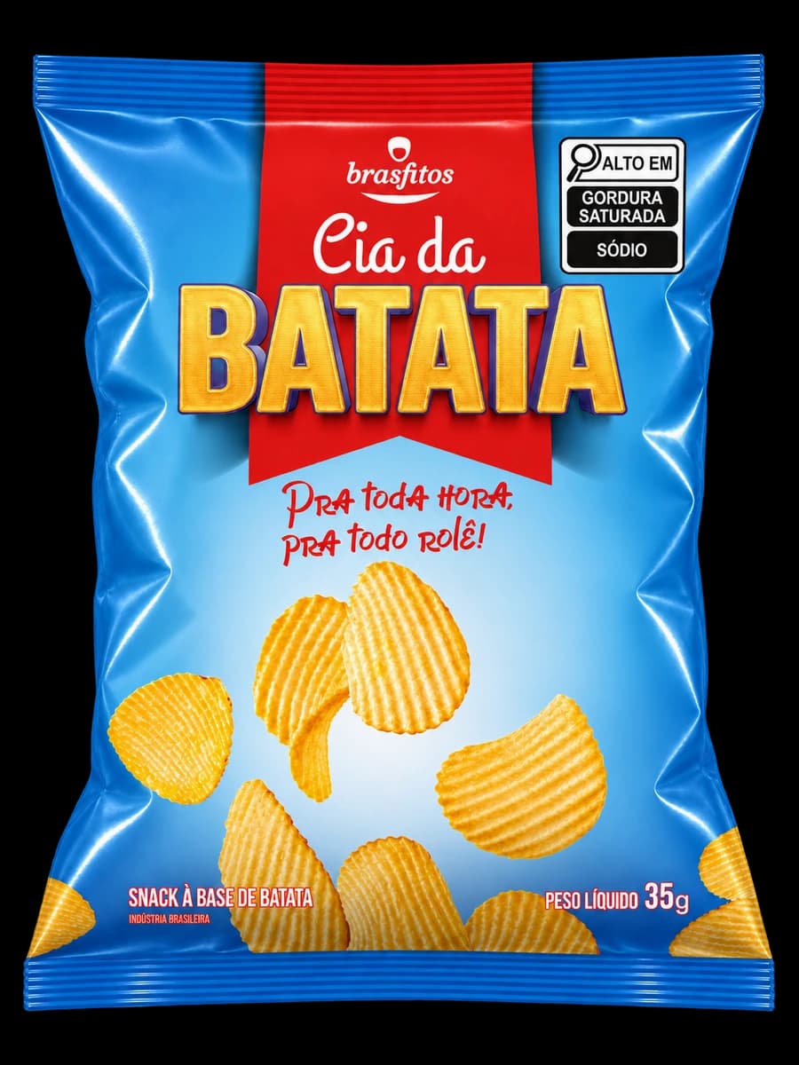 Embalagem Cia da Batata Original · 35 g