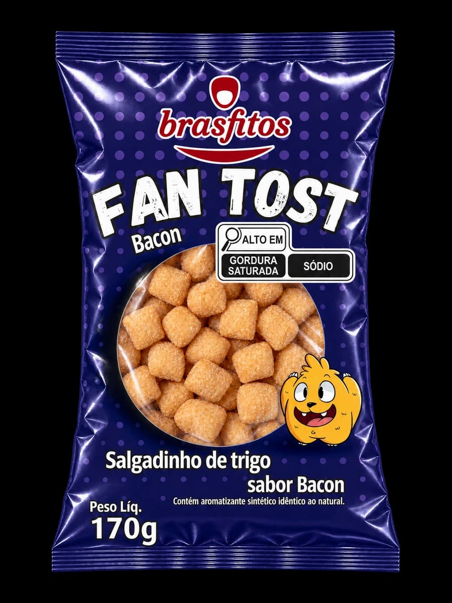 Embalagem Fan Tost Bacon · 170 g