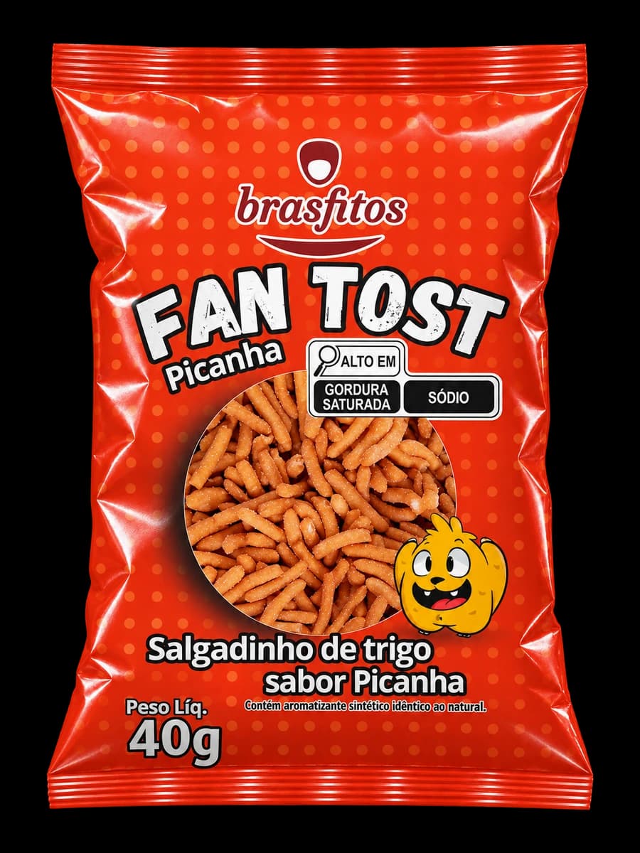 Embalagem Fan Tost Picanha · 40 g