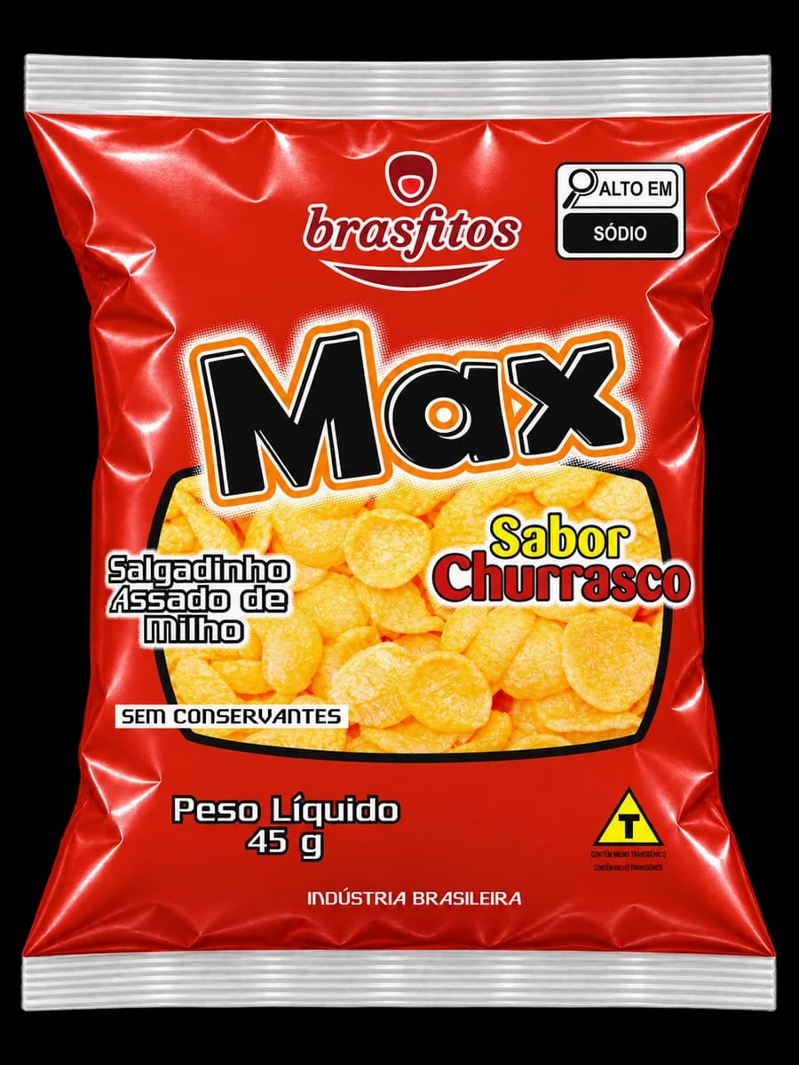 Embalagem Max Churrasco · 45 g