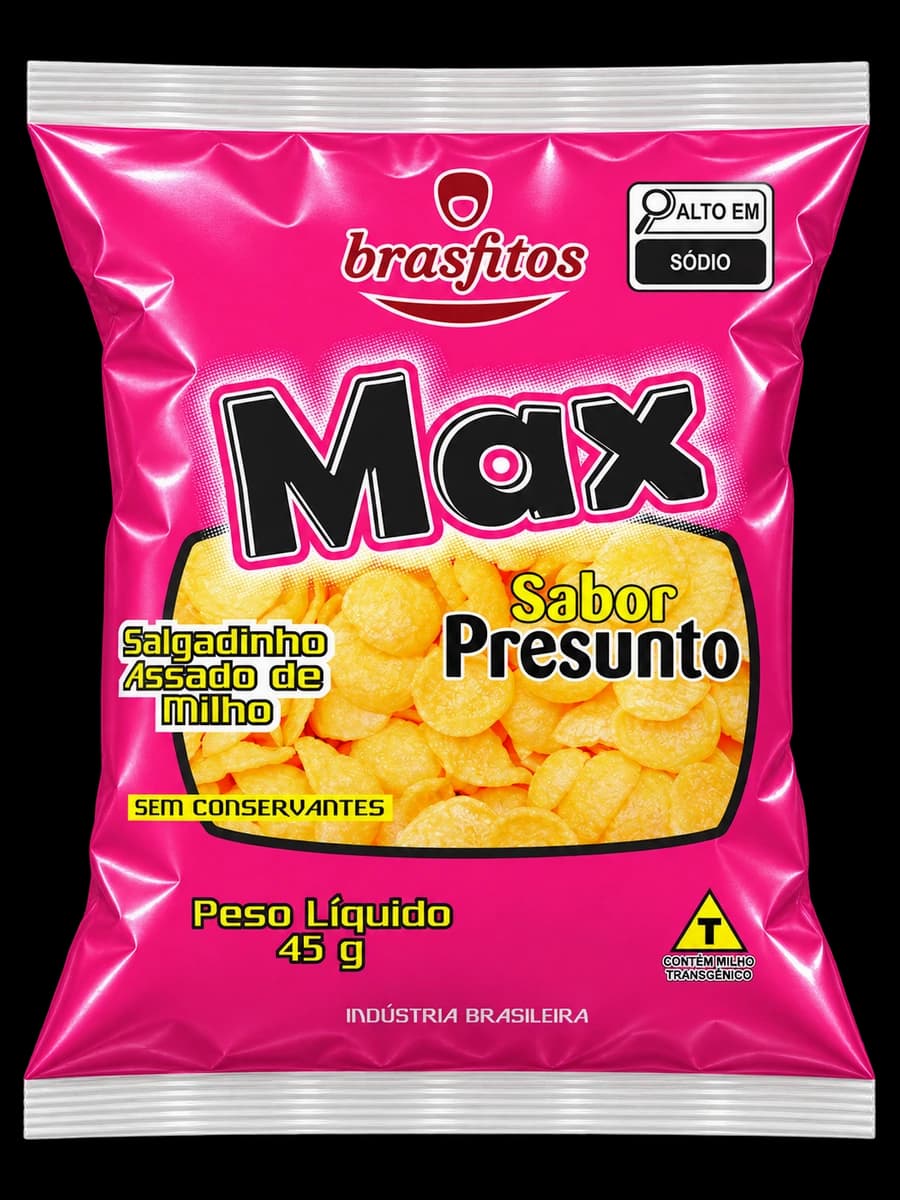Embalagem Max Presunto · 45 g
