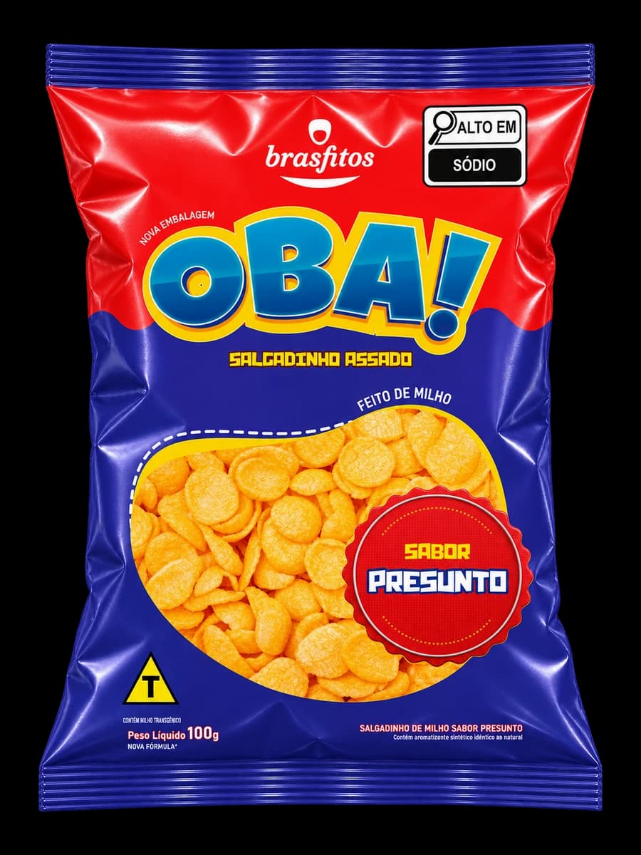 Embalagem Oba! Presunto · 100 g