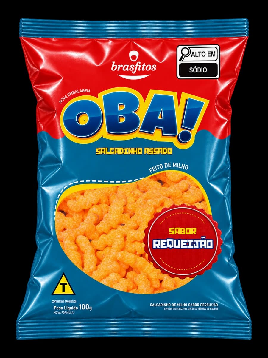 Embalagem Oba! Requeijão · 100 g