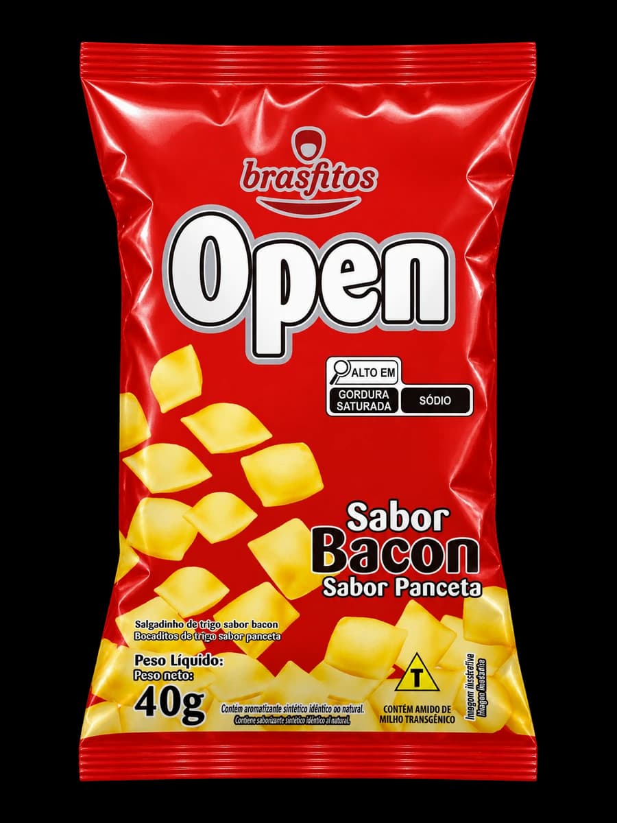 Embalagem Open Bacon · 40 g