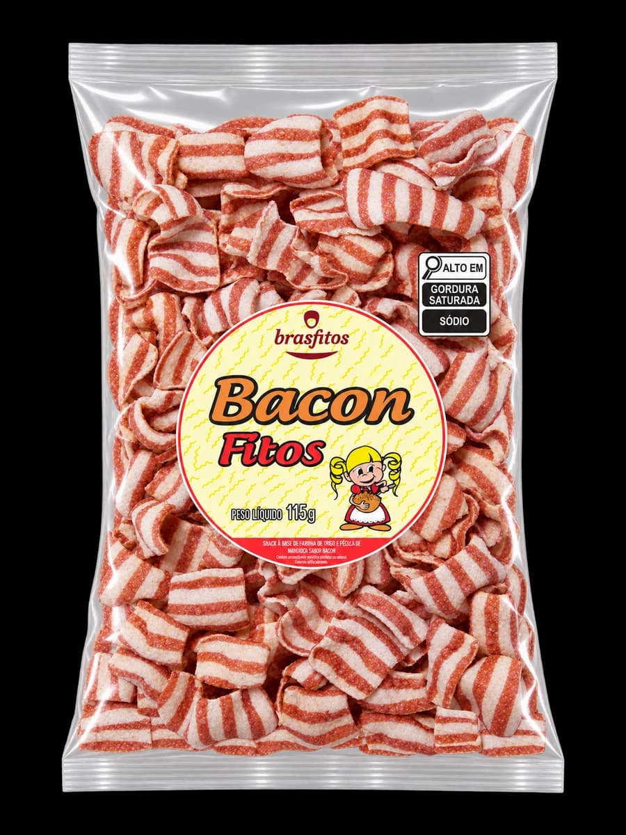 Embalagem Bacon Fitos Bacon · 115 g