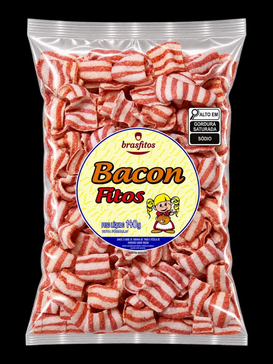 Embalagem Bacon Fitos Bacon · 140 g