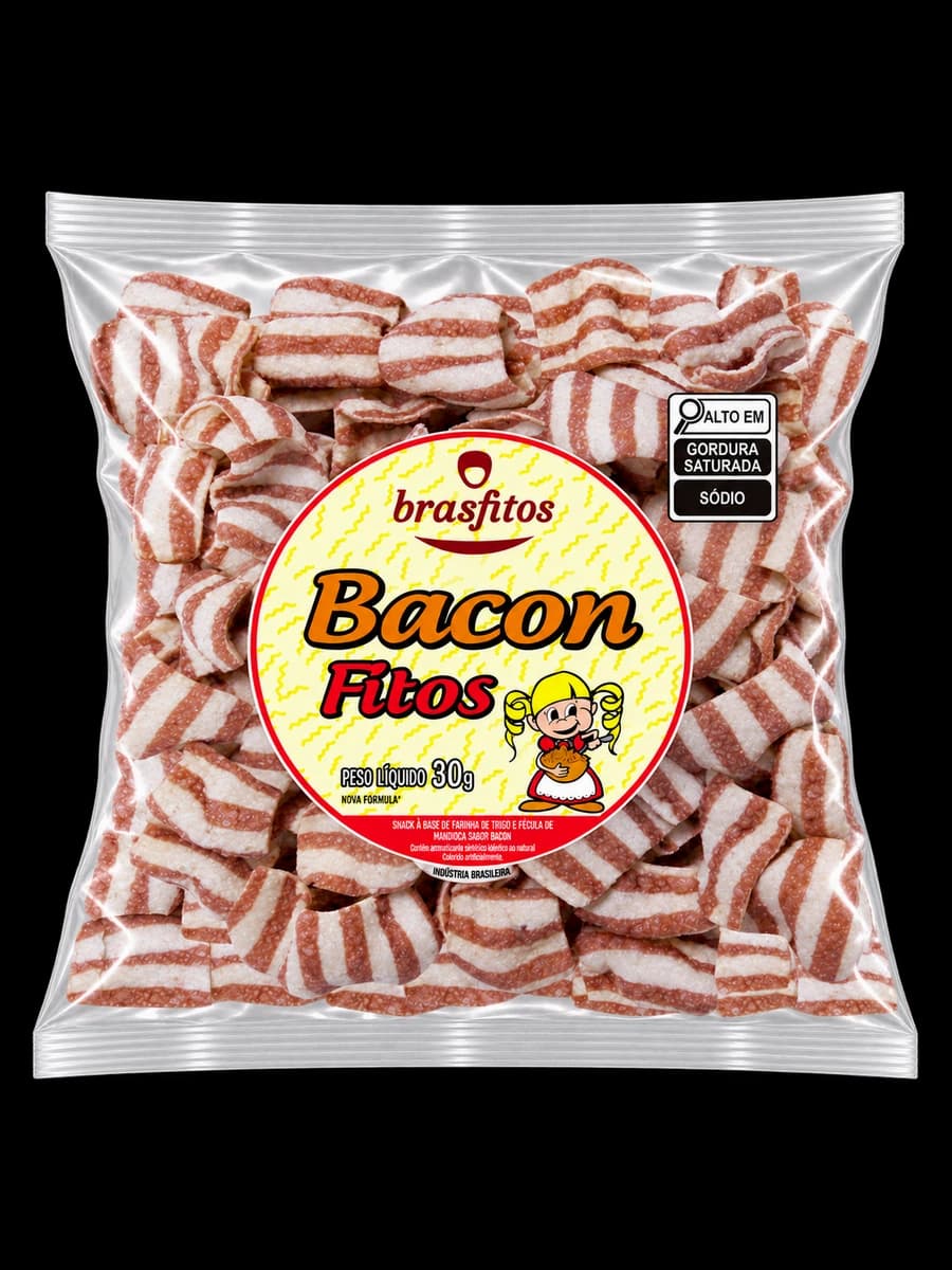 Embalagem Bacon Fitos Bacon · 30 g