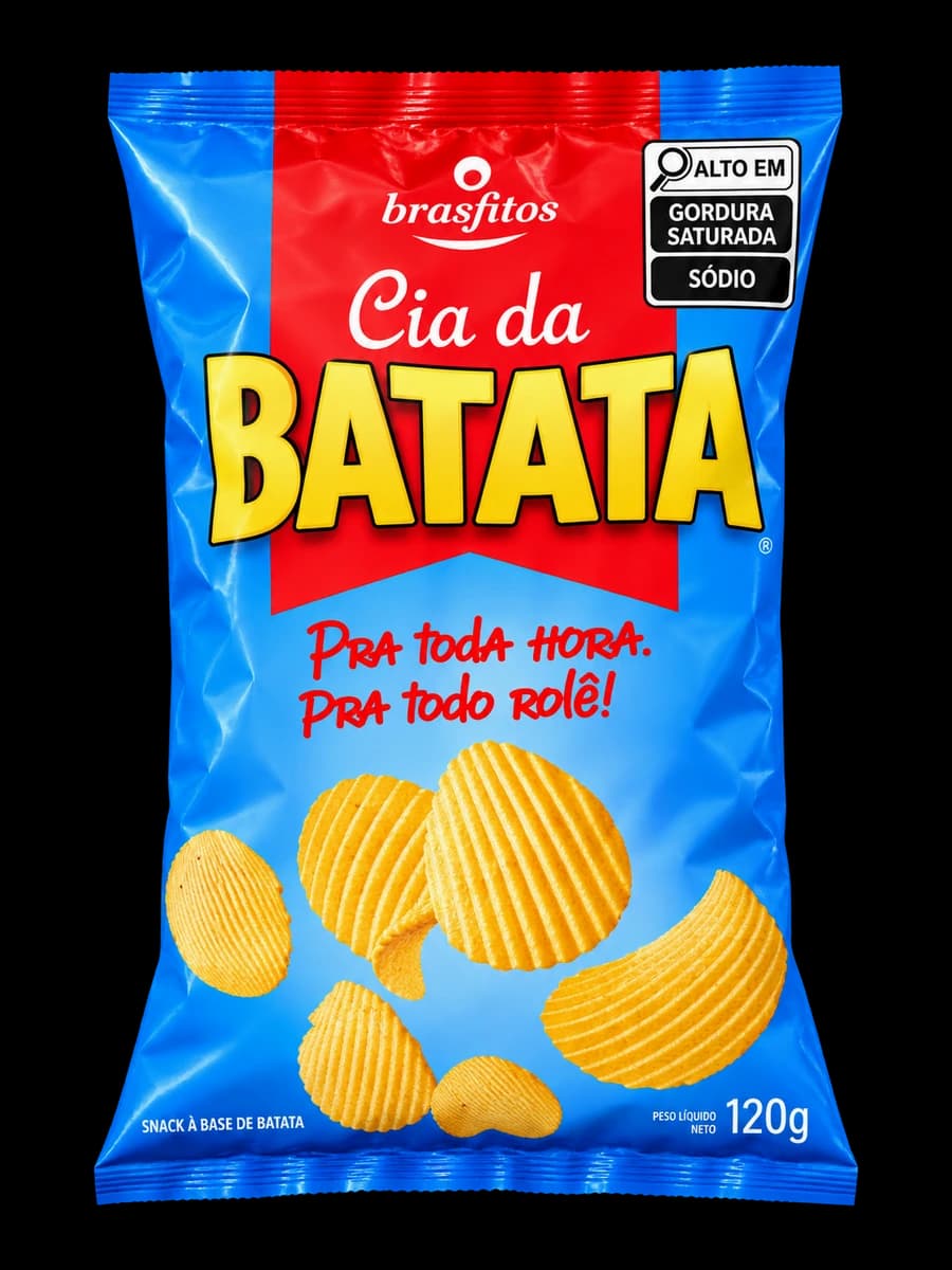 Embalagem Cia da Batata Original · 120 g